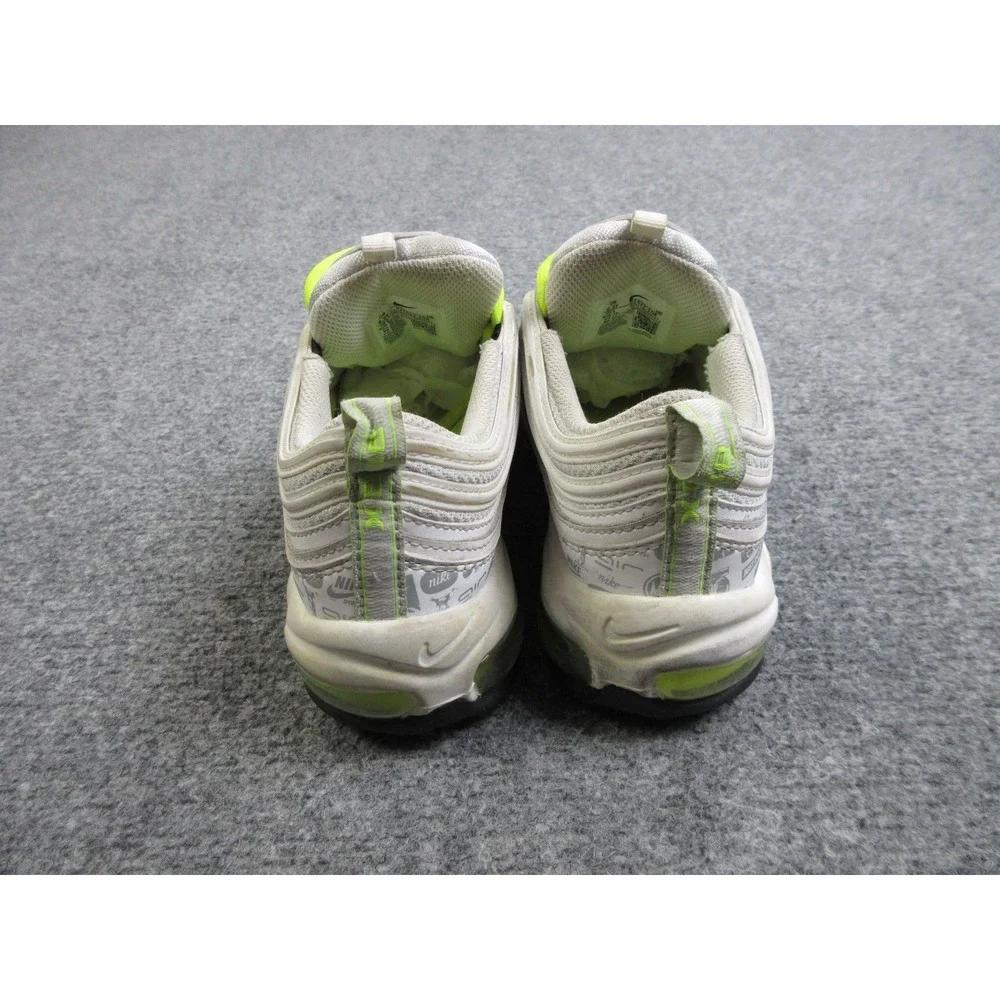 Nike Air Max 97 Reflective Logos Shoes Size 6.5Y‎ Womens 8 921522-108 Sneakers